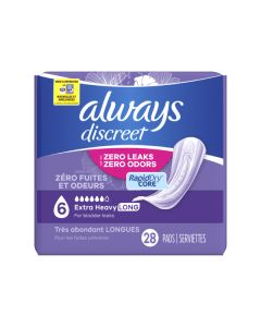 Always Discreet Pads, Ultimate Long - 28/bag