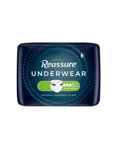 Reassure Maximum Underwear for Men, XX-Large - 12/Bag