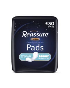 Reassure Premium Overnight Contour Pad