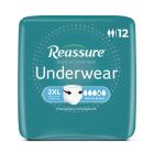 Reassure Underwear, Maximum , XXL, 48/case